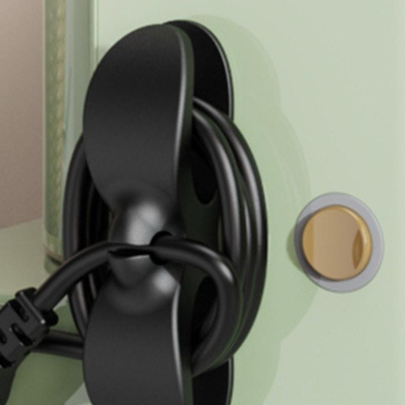 Adhesive Cable Clip Without Drill Cord Organizers For Kitchen Countertops Desk Multipurpose Wire Holder Cord Management