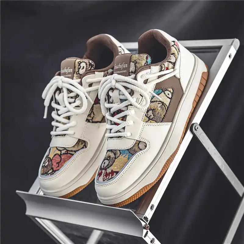 Plateau Gummisohle Tennis Herren Sport Gewebte Walking Schuhe für Herren Sneaker für Herren Tennis Designer Neuer Stil Neue Saison