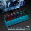 CHONCHOW Wireless Gaming Keyboard, Illuminated, Wireless Charging, Japanese Layout, Compatible with PS4PS5Xbox, 2.4GHz USB Connection, 19 Keys,