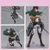 Attack On Titan Figma 15cm Pvc Action Figure Model Levi Eren Mikasa