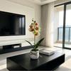 Butterfly Orchid Plastic Flower Plant With Base For Home Decor And Photography Props
