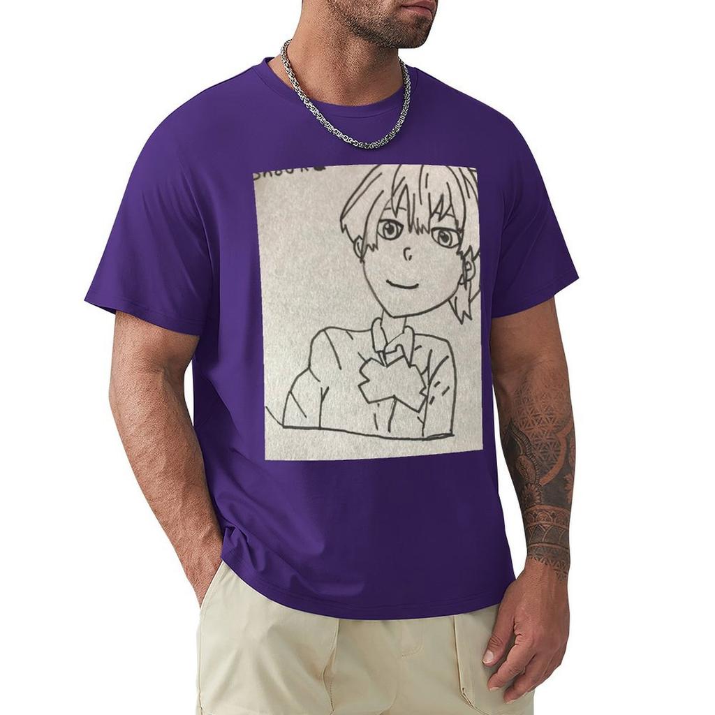 Shouko Nishimiya (Z Hlasu ticha) Od Ash Tričko Estetické Oblečení Vintage Anime Tričko Grafická Trička Pánská