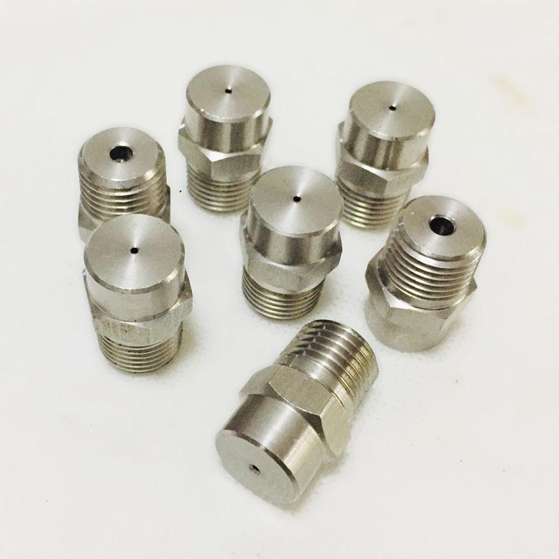 1 pcs 1/8" 1/4" 3/8" /1/2"SS solid full cone spray nozzle,Washing treatment before plating,Chemical treatment