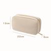 New Minimalist Corduroy Makeup Bag Hand in Hand, Large Capacity Travel Cosmetics Storage Bag, Makeup Bag for Women makeup bags