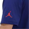 Jordan Casual Sport Fleece-Lined Crew Neck Short Sleeve T-Shirt Men Tops Blue CN3585-455