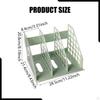Bookend File Holder, Folder Stand, Space-saving Magazine Holder for Classrooms