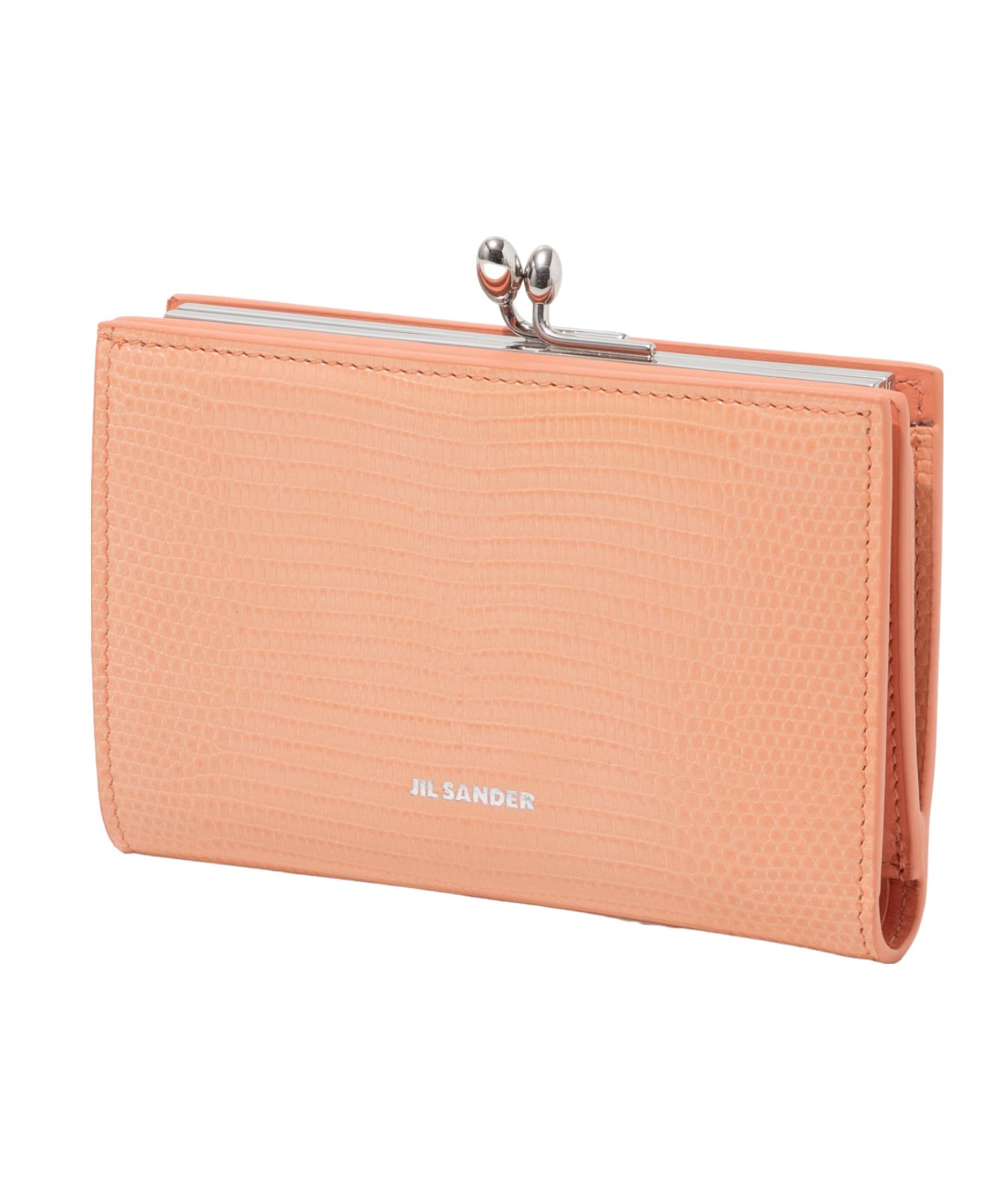 

Bifold Wallet J07UI0015P6400 GOJI PURSE PEACH PEARL [Jil Sander] Women s [Item]
