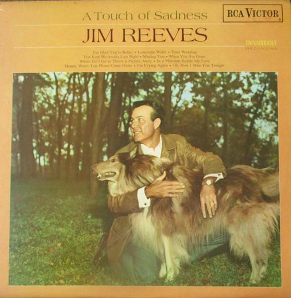 

LP Record JIM REEVES - A Touch Of Sadness SF7978 RCA Victor 1968 UK Folk Used