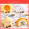 Cloud Sun Star Plush Pillow With Pp Cotton Filling For Kids And Teens Comfort