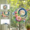 Acrylic 2D Flat DIY Special Shape Rhinestone Diamond Art Window Pendants Diamond Painting Set Window Hanging Art for Home Decor