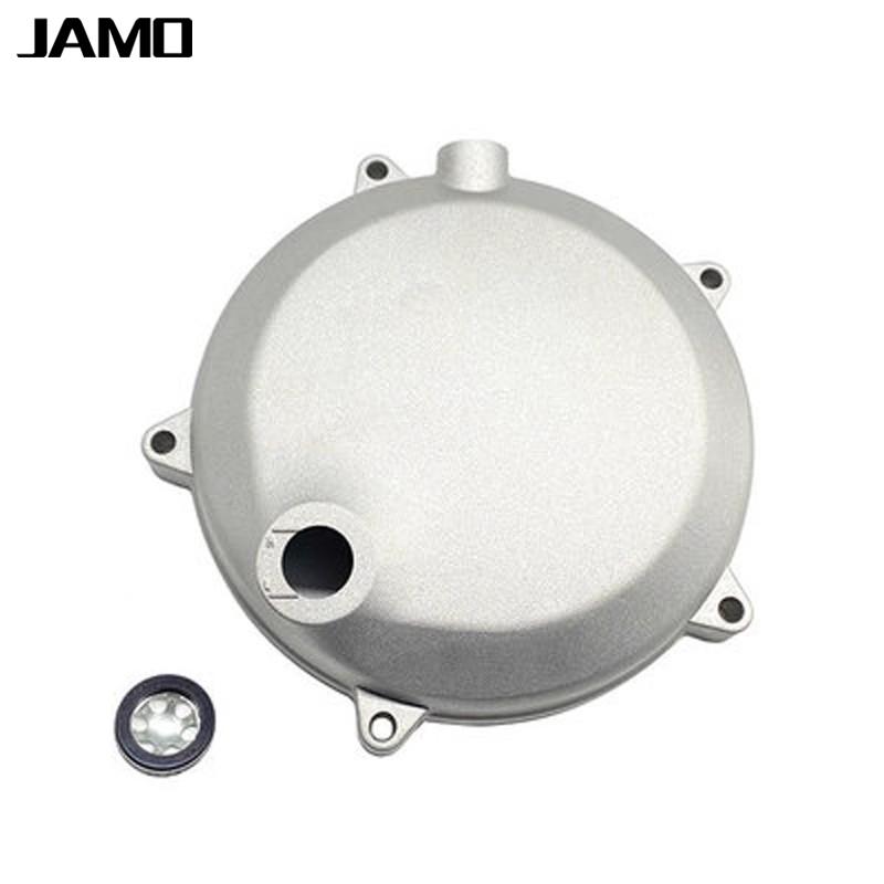 JAMO Motorcycle Accessories Clutch cover Circular Protector Protects Engine For ZONGSHEN Racing NC250 300 450 ZS177MM Dirt Bike