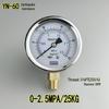 Stainless Steel Anti-Vibration Hydraulic Vacuum Gauge