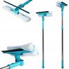 Telescopic Window Mop Washer Squeegee For Washing Glass Mirrors Shower Cubicles Long