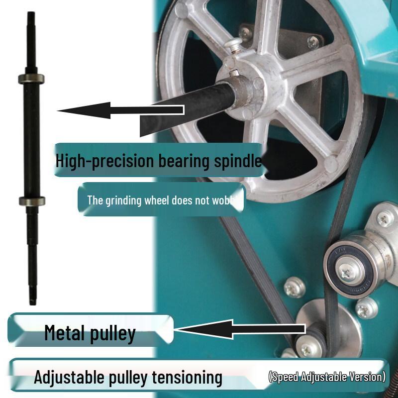 TURBOSUN Electric Water-cooled Dual-Wheel Knife Sharpener CN plug (adapter included)