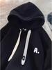 Unisex Trendiger Kapuzenpullover mit langen Ärmeln - Herbst/Winter 2025 Modischer lockerer Schnitt mit Buchstaben-Design