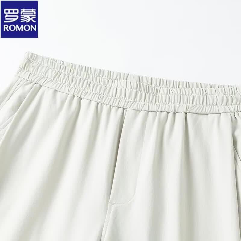 ROMON Men's Cool Ice Silk Casual Pants