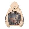 Godspeed 2025 Fall Winter Cotton Hoodie Streetwear Oversized Graphic Print Sweatshirt Men