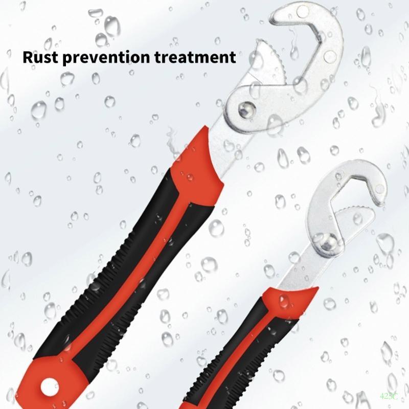Verstellbares Multifunktions-Universalwerkzeug Tragbare Rohrklemme Schnell verstellbarer Schraubenschlüssel