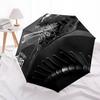 Alien Fashionable Automatic Opening/Closing Folding Umbrella. Portable and Foldable, Ideal for Gift, Travel, and Daily Use.