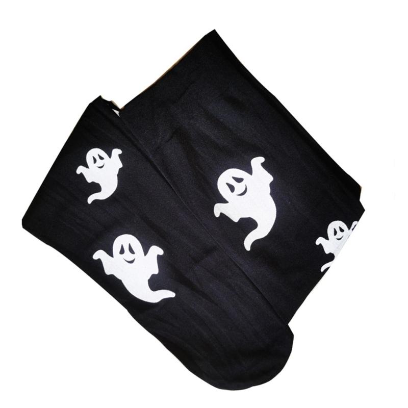 1 Pair Halloween Stockings Thigh High Long Stockings Over Knee Socks Bat Socks Cosplay Festival Stockings for Women Girl