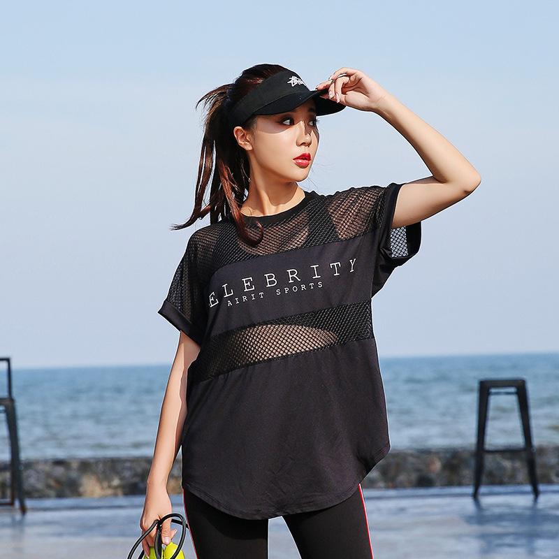 

Plus Size Women s Quick Dry Breathable Loose Fit Yoga T-Shirt for Gym and Running XL