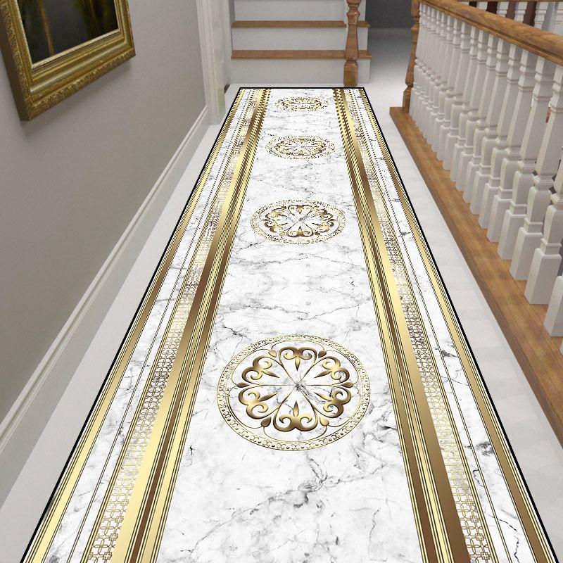 Bohemian Long Corridor Carpet Luxury European Decoration Hallway Rug Non-slip Easy Cleaning Floor Mat Stairway Runners Carpets