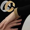 Vintage Weave Cuff Bracelet Waterproof Open Cuff Bangle Vintage Cuff Bracelet  Women Jewelry