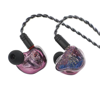 LINSOUL Kiwi Ears Forteza Hybrid HIFI Earphones Canal Type Stereo Plug 2pin Connector Recable Design Ergonomic Design 3D Print Cavity Tuning