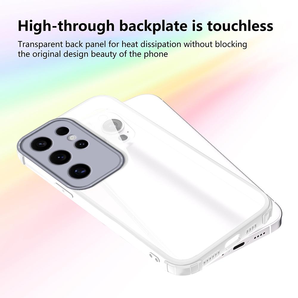 For Samsung Galaxy S24 Ultra Case Reinforced Corner Shockproof TPU + Acrylic Phone Cover