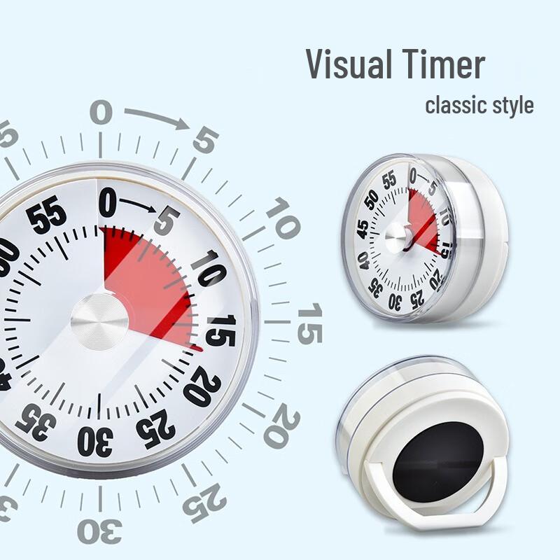 Fumade Visual Silent Timer and Alarm Clock