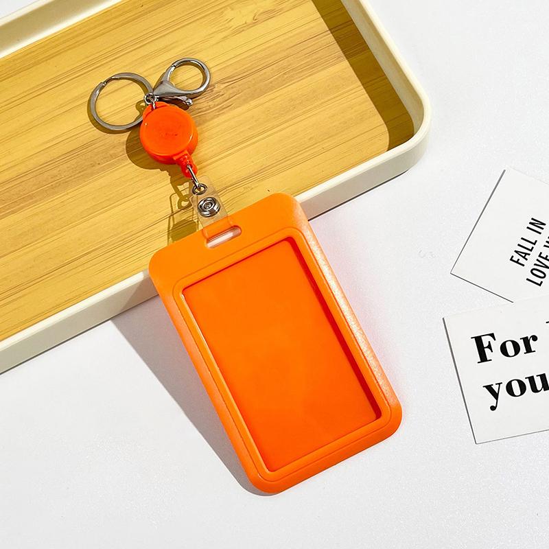 Cute Badge Holder Retractable Badge Clip Colorful Badge Reel With Id Card Holder For Nurse Office Hospital Supplies