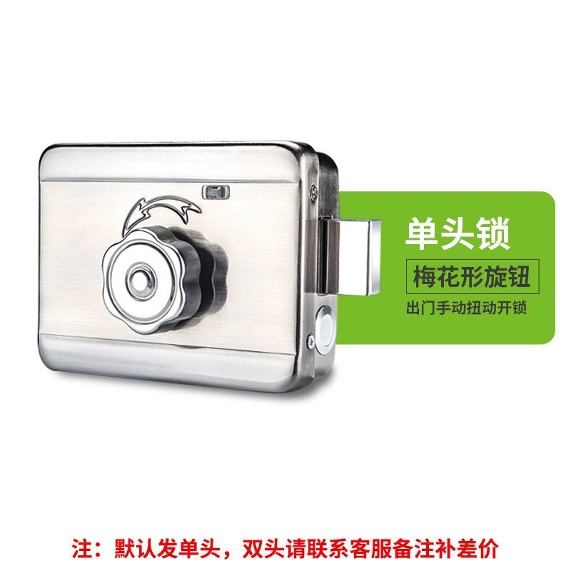 Electric Control Silent Iron Lock for Rental House Doors
