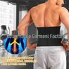 Men's Sports Fitness Waist Trainer - Extreme Sweat Abdominal Binder with Boned Hook and Eye Tummy Control Belt