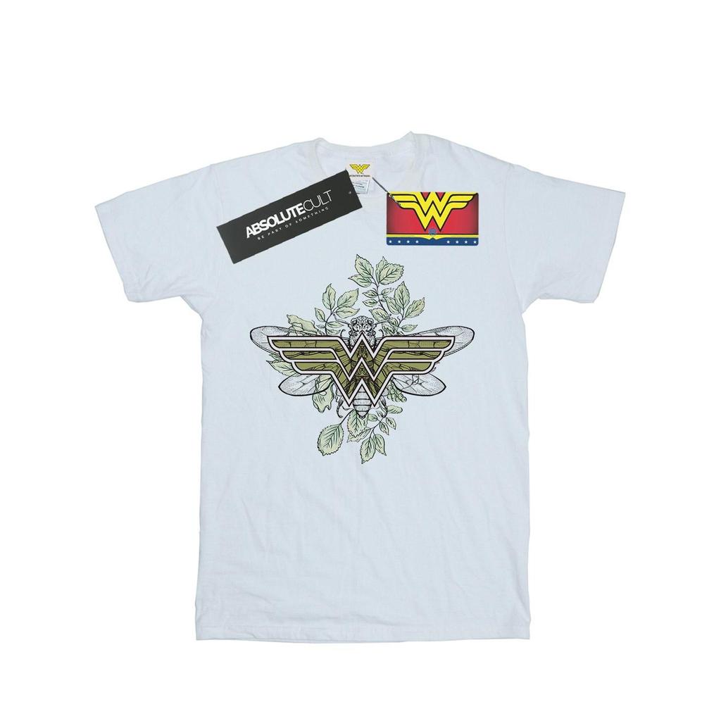 DC Comics Mens Wonder Woman Butterfly Logo T-Shirt