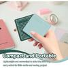 2pcs Mini Cutting Pad, Self Healing Craft Mat Small Sewing Cutting Mat Rotary Fabric Mat Non Slip 8x8cm Mini Cut Board for Scrapbooking Quilting
