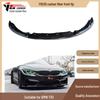 Fits 2014-2020 BMW M4 F82: 3D Style Carbon Fiber Front Lip, Shovel, Chin, Spoiler