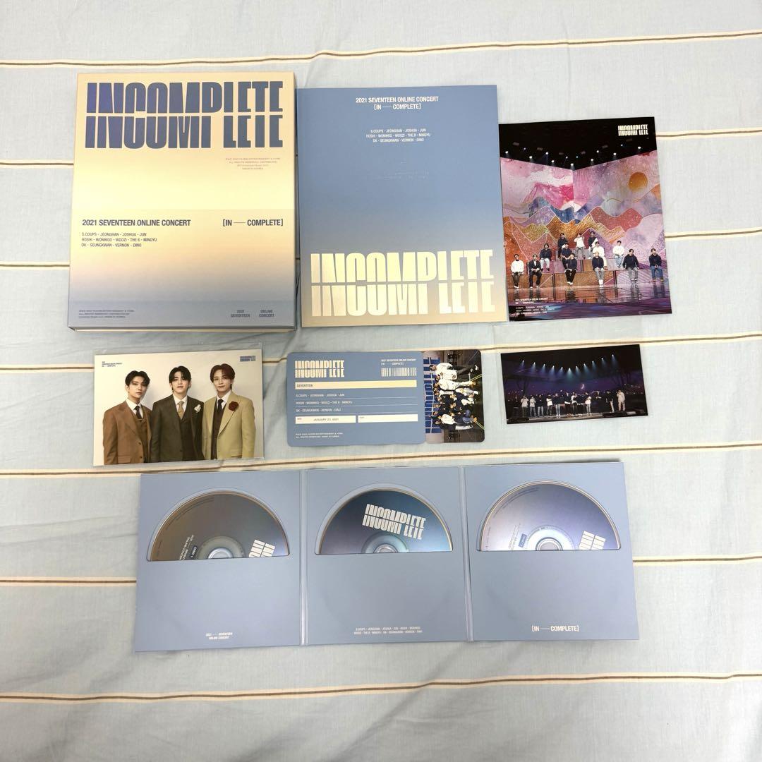 

[USED] SEVENTEEN Incomplete Blu-ray with Japanese subtitles