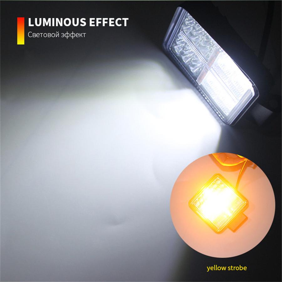 LED Arbeitsscheinwerfer 354W 4 Zoll Spot Flutlichtleiste Offroad 4x4 Zubehör Combo 12 Volt LED Scheinwerfer für LKW SUV Boot 3000K 6000K Lampen