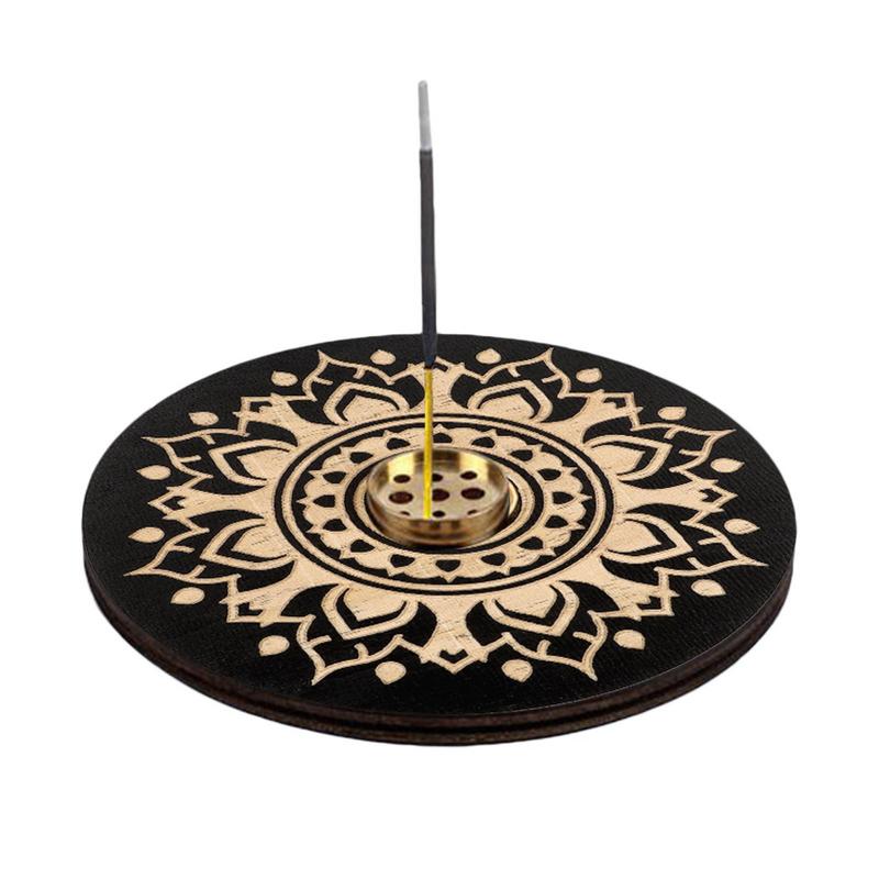 Wooden Incense Burner Line Stick Incense Holder For Yoga Meditation And Home Decoration Indoor Or Outdoor Ornaments