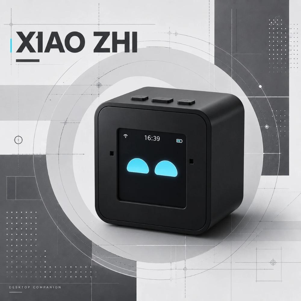 DeepSeek XiaoZhi Mini AI Robot | Emo Smart Voice Chatbot, Emotional Interaction, Personalized AI Companion, Unique Gift Idea