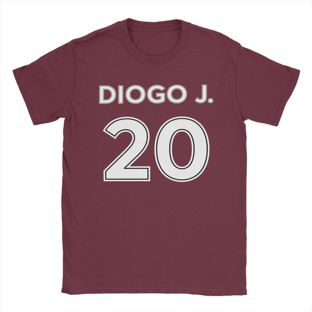 Diogo Jota Nummer 20 T-Shirt Erwachsene Vintage Baumwoll-T-Shirts Sommer Bequem Hip Hop T-Shirt Günstig Übergröße Kleidung