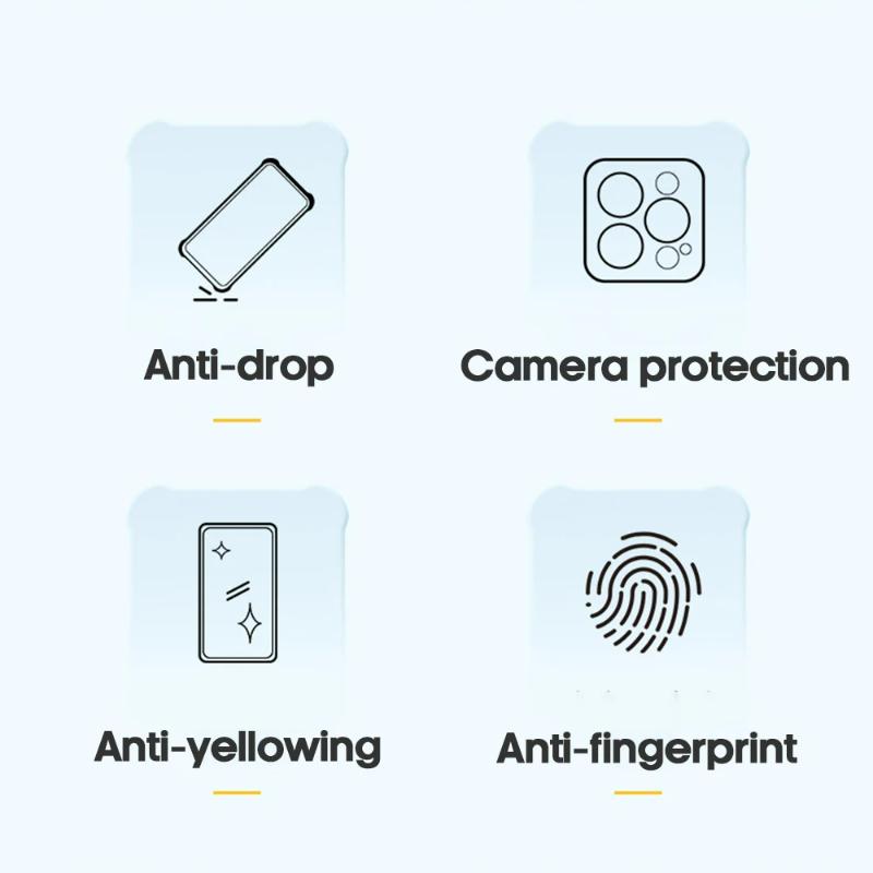 Shockproof Silicone Clear Phone Case For iPhone 18 17Air 16 13 11 12 14 15 Pro Max Mini Lens Protection Back Case For iPhone 18 PRO XS MAX X XR Puls