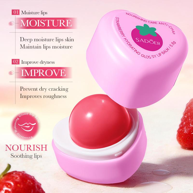 Fruit Lip Balm 5.8g Moisturizing Hydrating Moisturizing Brightening Lip Balm Skin Care Products