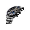 Casio EDIFICE Series Fully Automatic Calendar Solar Quartz Movement Stainless Steel Strap Japanese and Korean Watch Men's Watch Black EQB-1100TMS-1AJR