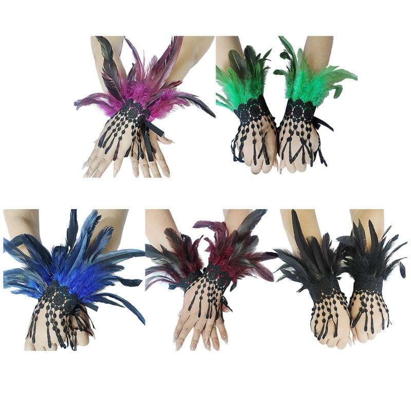 Breathable Lace Witch Gloves Halloween Costume Accessory Perfect For Cosplay And Themed