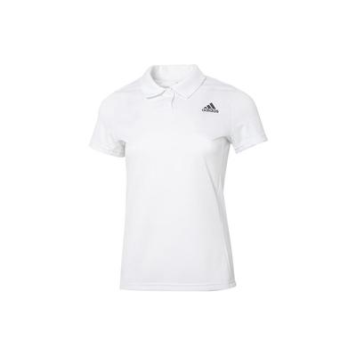 Polo Shirts Women's White Moderate Straight Fit HC2718