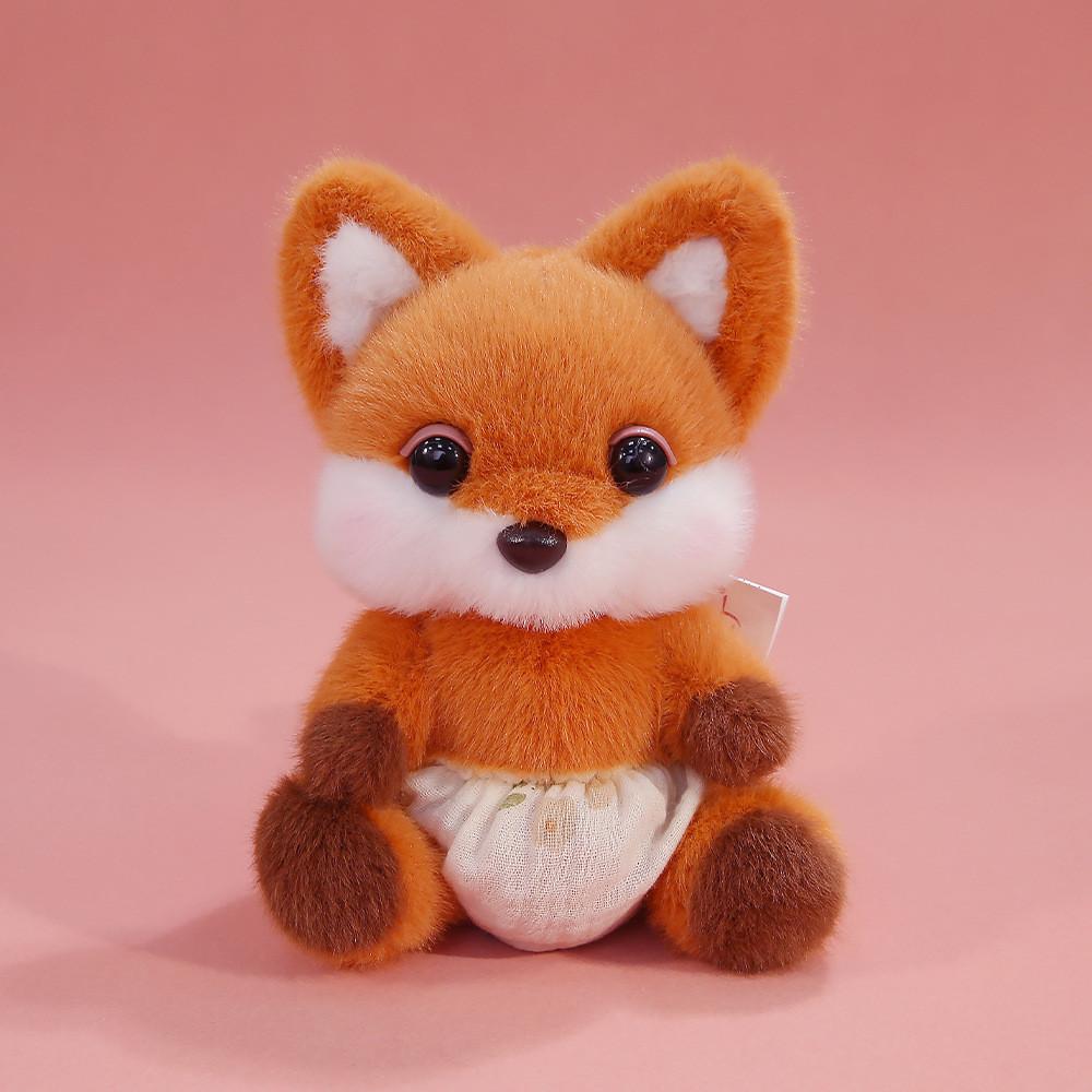 

Cuter Fox Rabbit Bear Plush Toy Soft Animal Pillow For Kids Fox