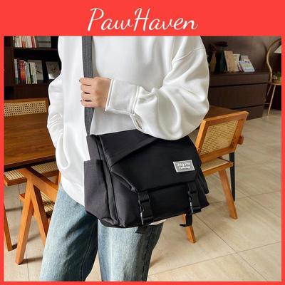 Student Shoulder Bag With Nylon Construction And Trendy Car Stitching For Daily Use
