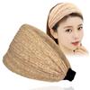 Korean Minimalist Wide Non-Slip Lace Headband for Hair