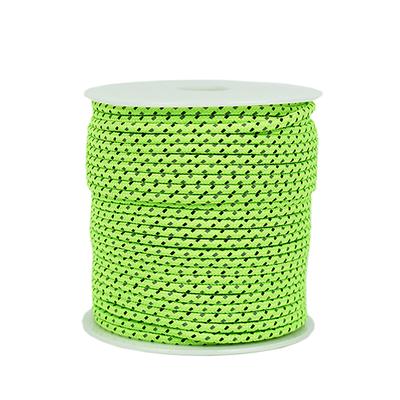 50M Reflective Rope Paracord Outdoor Gear Lanyard 1 Inner Strand Parachute Core for Camping Tent Awning